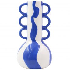 Que Rico Vase Tomas Bold & Blue