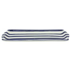 Cobalt Swirl Rectangular Platter