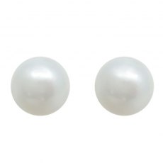 Tipperary Crystal Silver Pearl Earrings 8mm