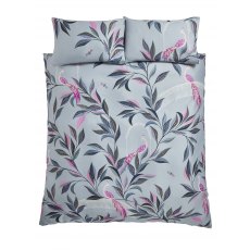 Sara Miller Ornamental Peacock Dusky Blue Bedding