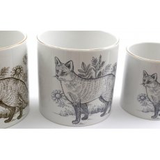 Forest Toile Planters Set of 2