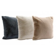 Faux Fur Square Cushion - Small