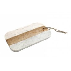 Wood & Marble Chopping Board Large