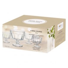 Artland Pearl Ridge Mini Trifle Bowls Set of 4