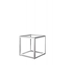 Nordium Cubed Grey Table Lamp - Small