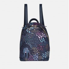 Sara Miller Midnight Leopard Mini Backpack