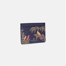 Sara Miller Smokey Blue Birds Card Holder