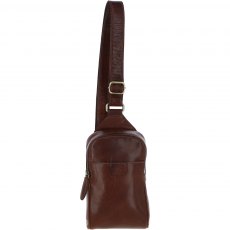 Ashwood Leather Sling Bag - Chestnut Tan