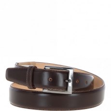 Ashwood Mens Leather Chino Belt - Brown