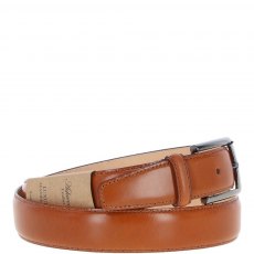 Ashwood Mens Leather Chino Belt - Tan