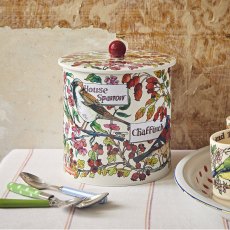 Emma Bridgewater Birds In The Hedgerow Biscuit Barrel