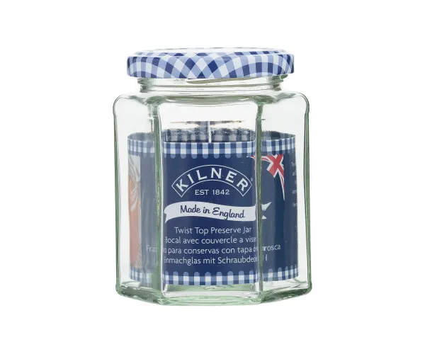 Kilner Hexagonal Twist Top Jar