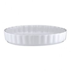 White Classic Collection Quiche Dish