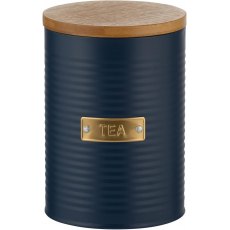 Typhoon Otto Navy Tea Storage Tin