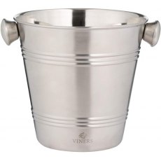 Viners Silver Ice Bucket With Handles