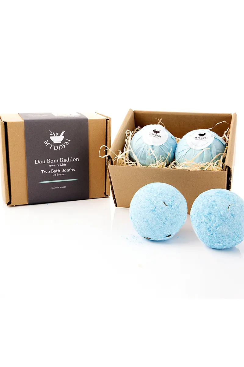 Myddfai Awel Y Mor Bath Bombs Set of 2