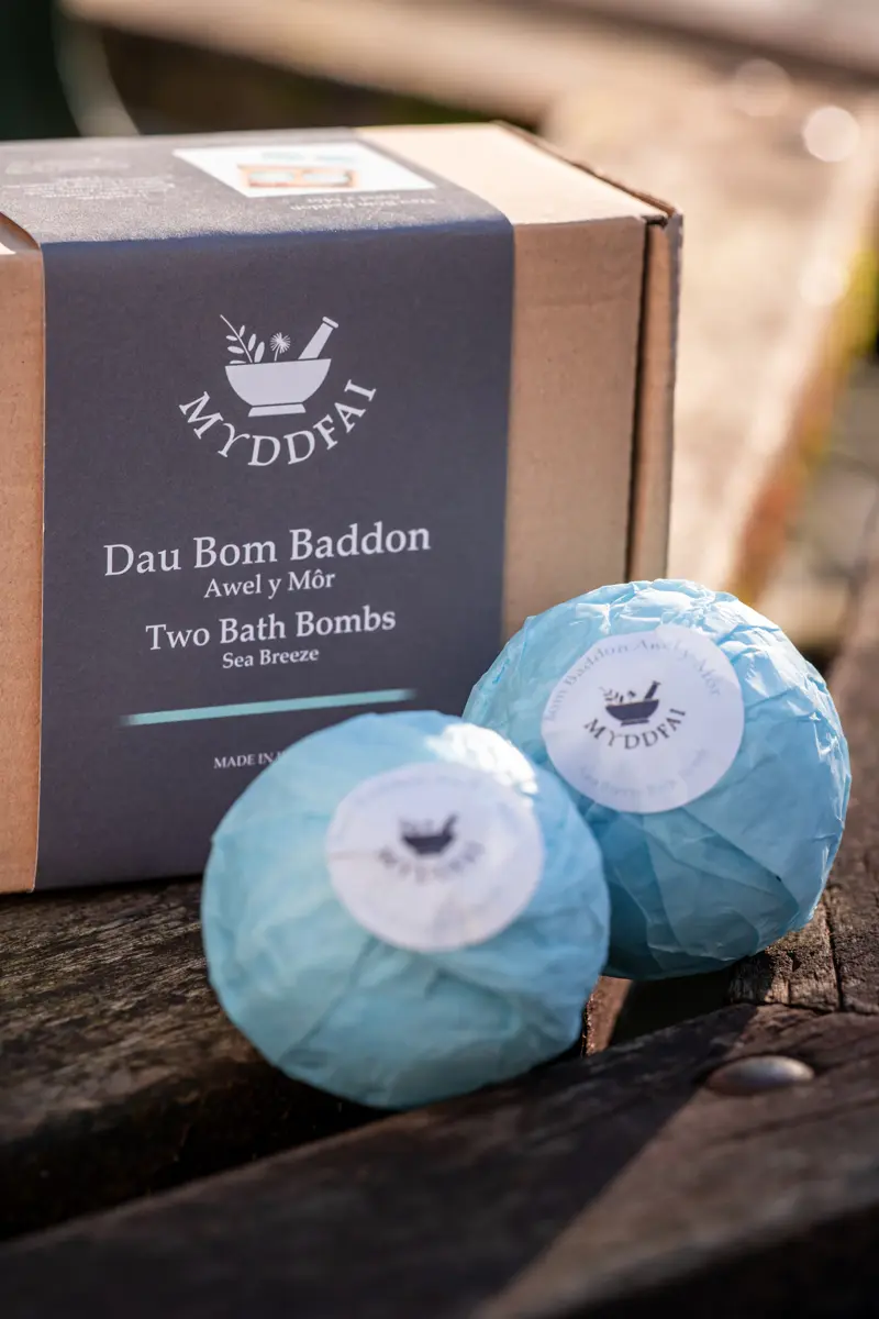 Myddfai Awel Y Mor Bath Bombs Set of 2