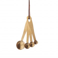 The Kitchen Pantry Brass Measuring Spoons