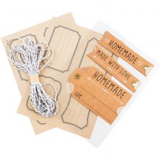 Kitchen Pantry Pack of 12 Tag & Label Set