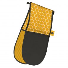 The Kitchen Pantry Double Oven Glove Yellow