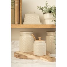 The Kitchen Pantry Storage Canister Grey