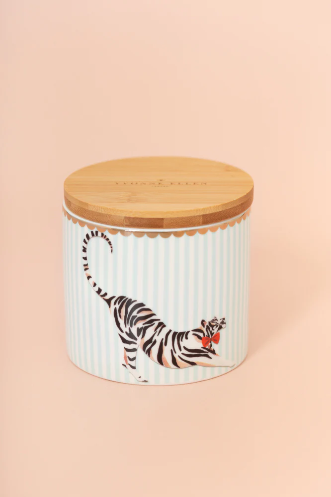 Yvonne Ellen Tiger Small Storage Jar