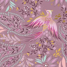 Sara Miller Greetings Card - Paisley Floral Bird