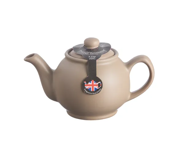 Price & Kensington Matt Taupe 2 Cup Teapot