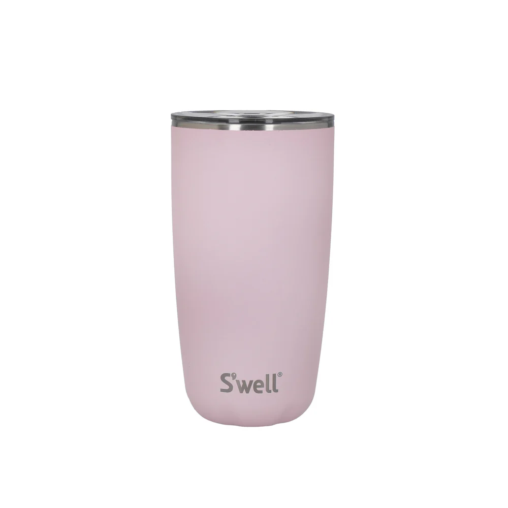 S'well Pink Topaz 530ml Tumbler with Lid