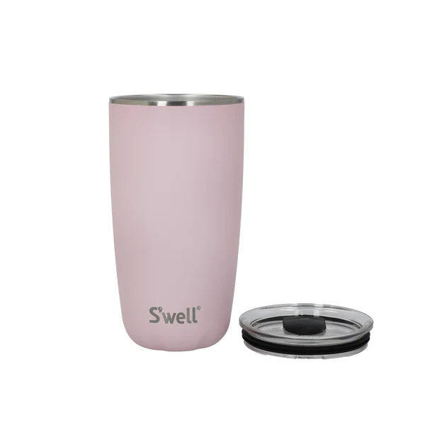 S'well Pink Topaz 530ml Tumbler with Lid