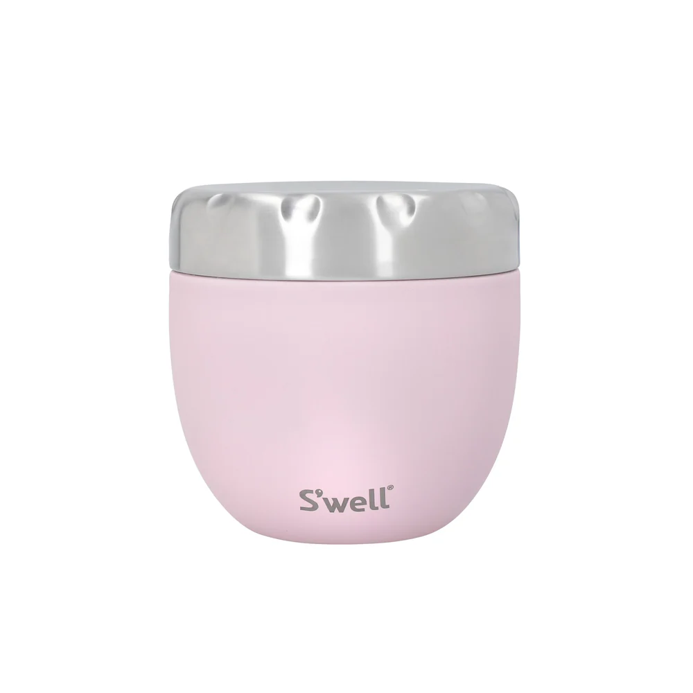 S'well Pink Topaz 636ml Eats 2-in-1 Food Bowl