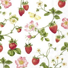 IHR Napkins Sweet Strawberries