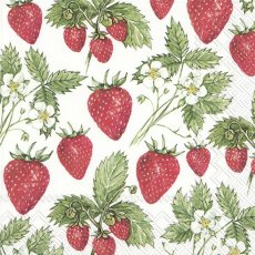 IHR Napkins Delicious Strawberries