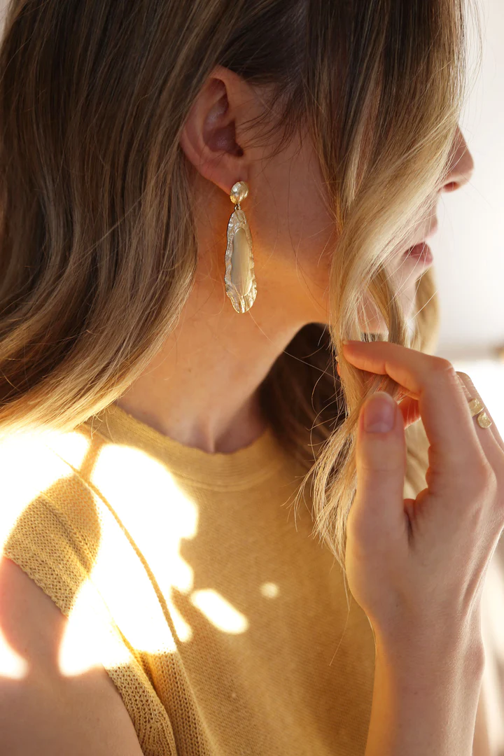 Tutti & Co Memory Earrings Gold