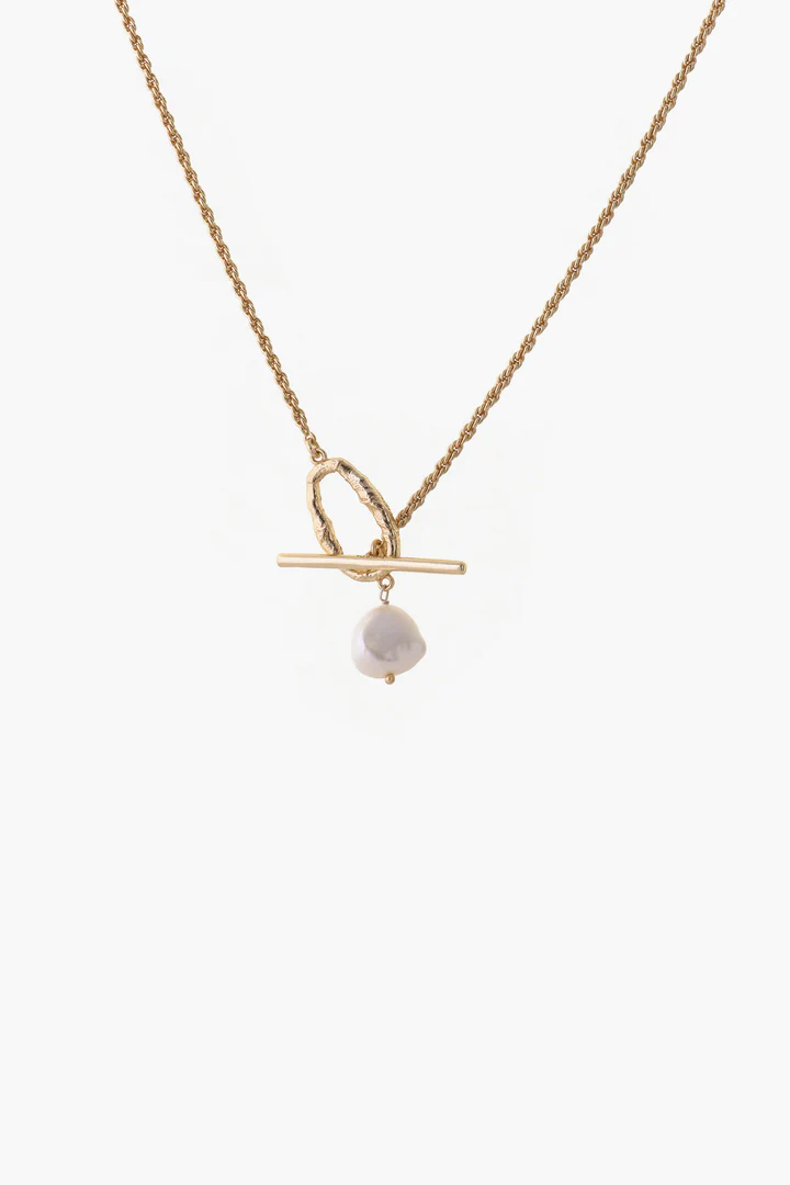 Tutti & Co Clarity Necklace Gold