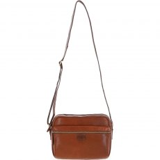 Ashwood Unisex Leather Body Bag Honey T-72