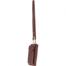 Ashwood Ladies Leather Phonebag/Purse Chestnut