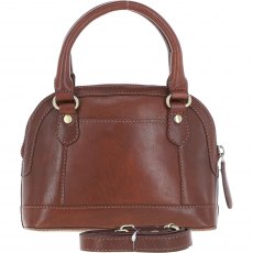 Ashwood Small Leather Tote Bag Chestnut T-82