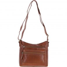 Ashwood Medium Leather Shoulder Bag Honey