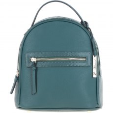 Ashwood Small Leather Backpack - Green