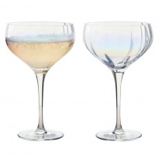 Anton Studio Designs Palazzo Champagne Saucers Set of 2