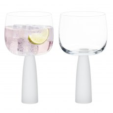 Anton Studio Designs Oslo Gin Glasses Frost Set of 2