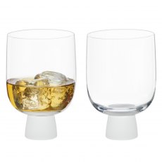 Anton Studio Designs Oslo DOF Tumblers Frost Set of 2