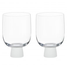 Anton Studio Designs Oslo DOF Tumblers Frost Set of 2