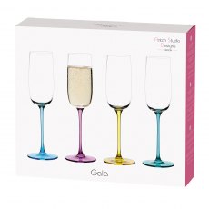 Anton Studio Designs Gala Champagne Flutes Set of 4