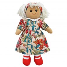 Powell Craft Rag Doll with Floral Garden Dress
