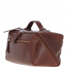 Ashwood Leather Washbag Chestnut K-49