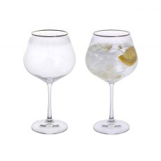 Dartington Crystal Gatsby Copa Gin & Tonic Set of 2