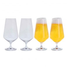 Dartington Crystal Cheers! Beer Glasses - 4 Pack Dartington Crystal Cheers! Beer Glasses - 4 Pack