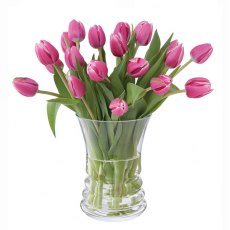 Dartington Crystal Wibble Wide Vase